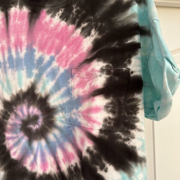 Tie Dye T-Shirt Dress - Picture 3 of 6